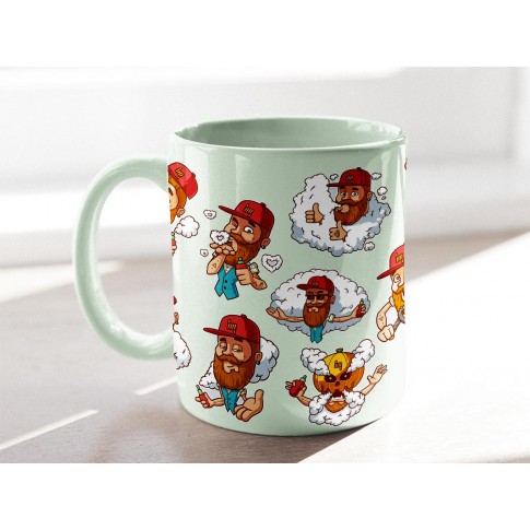Buharist Man Baskılı Mug