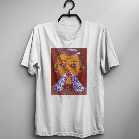 Vape Kid Design Oversize T-Shirt